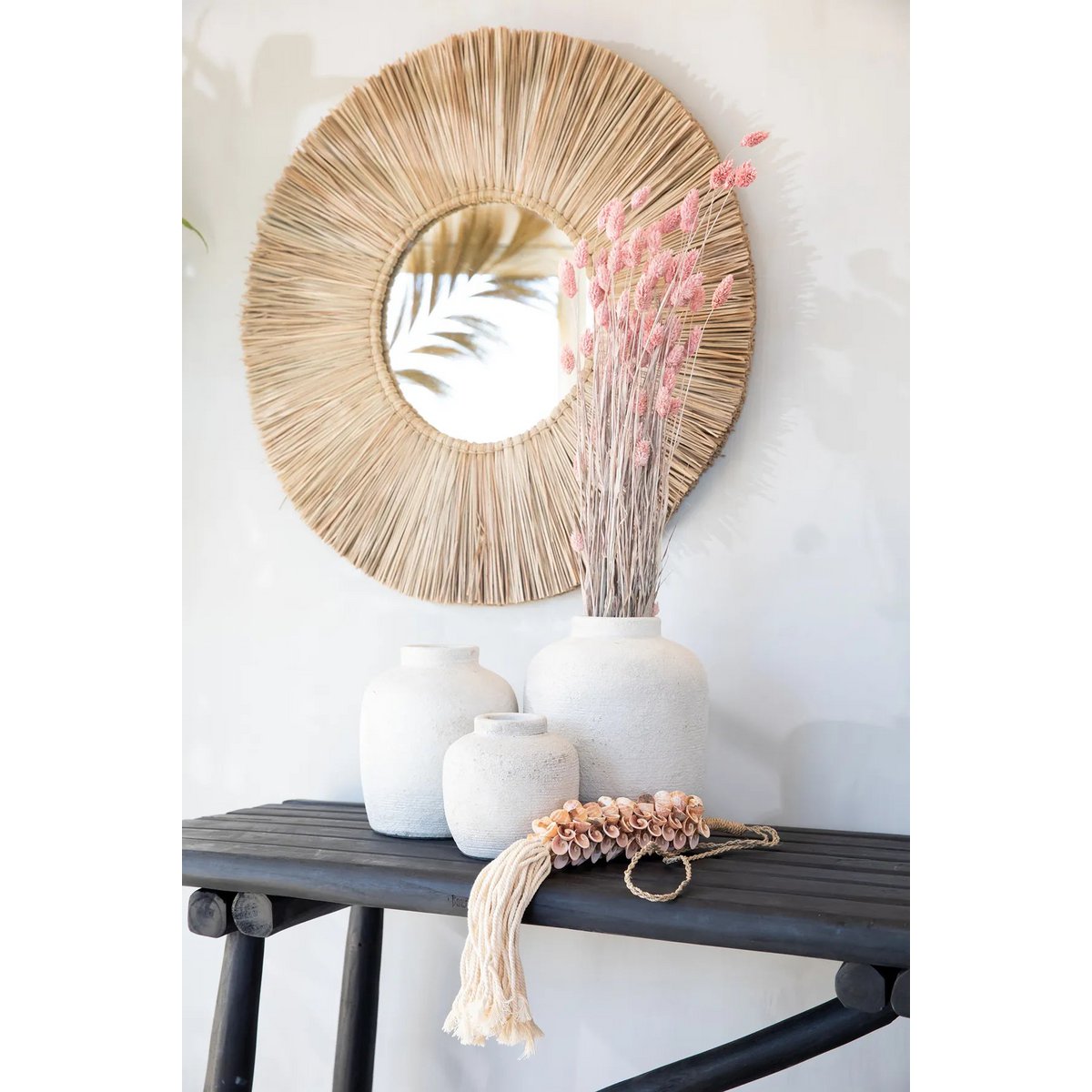 Bazar Bizar - Spiegel 'Alang Alang' (Naturel, L)