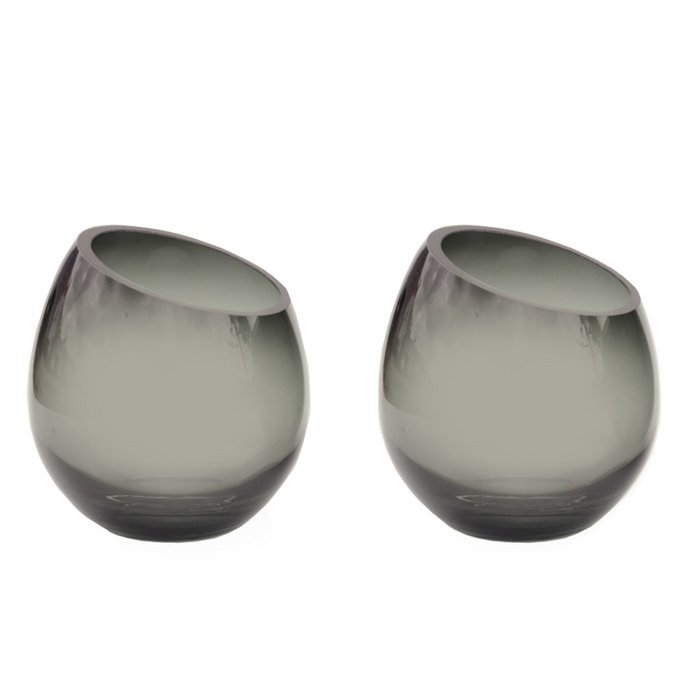 Vase the World - Moho grey - 2 stuks