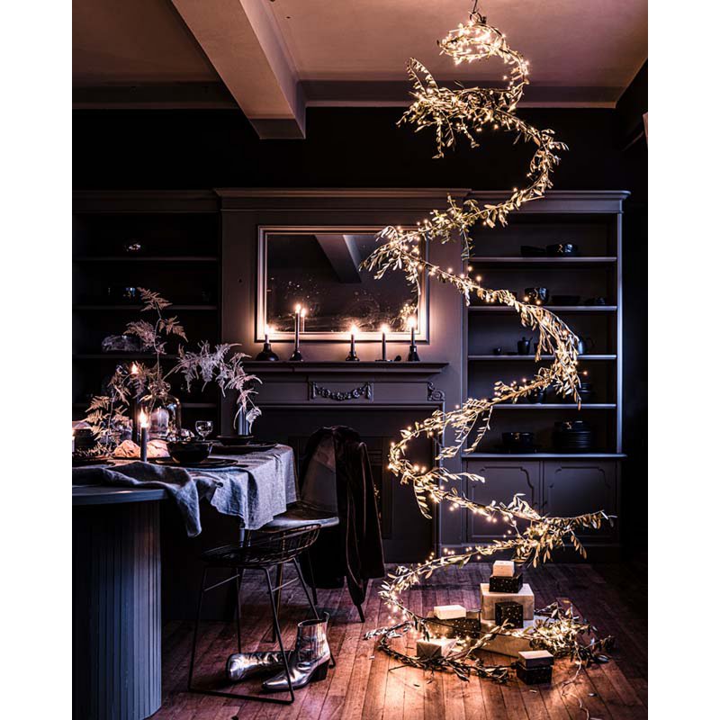 vtwonen - Kerstboom 'Spiral' (Metaal, Zilver)