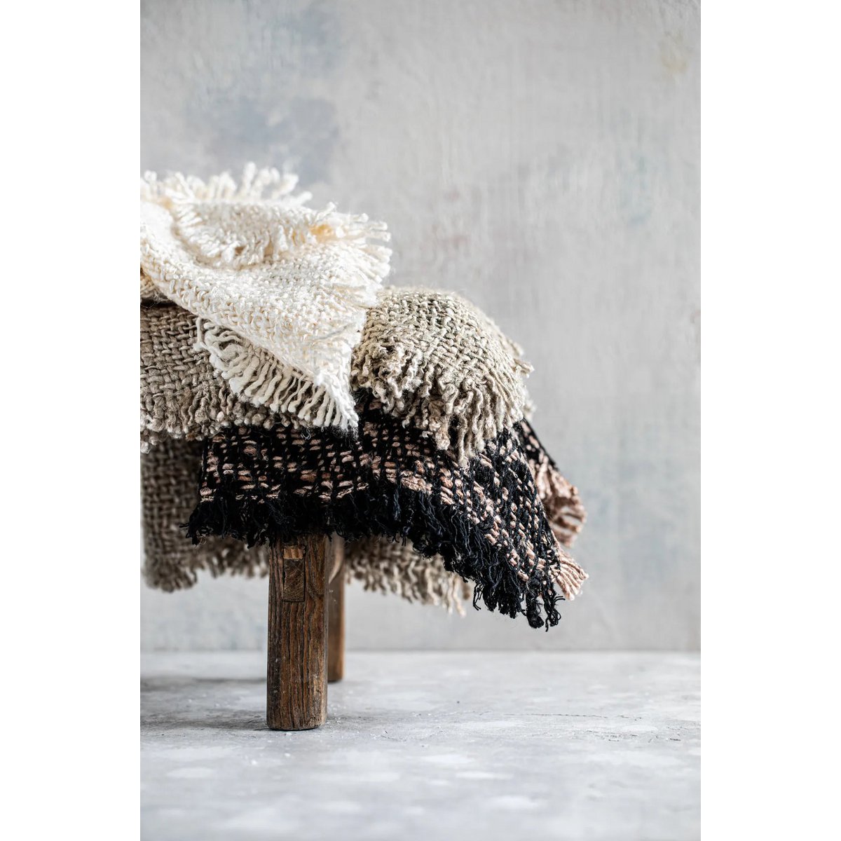 Bazar Bizar - Placemats 'Oh My Gee' (Zwart Koper, Set van 4)