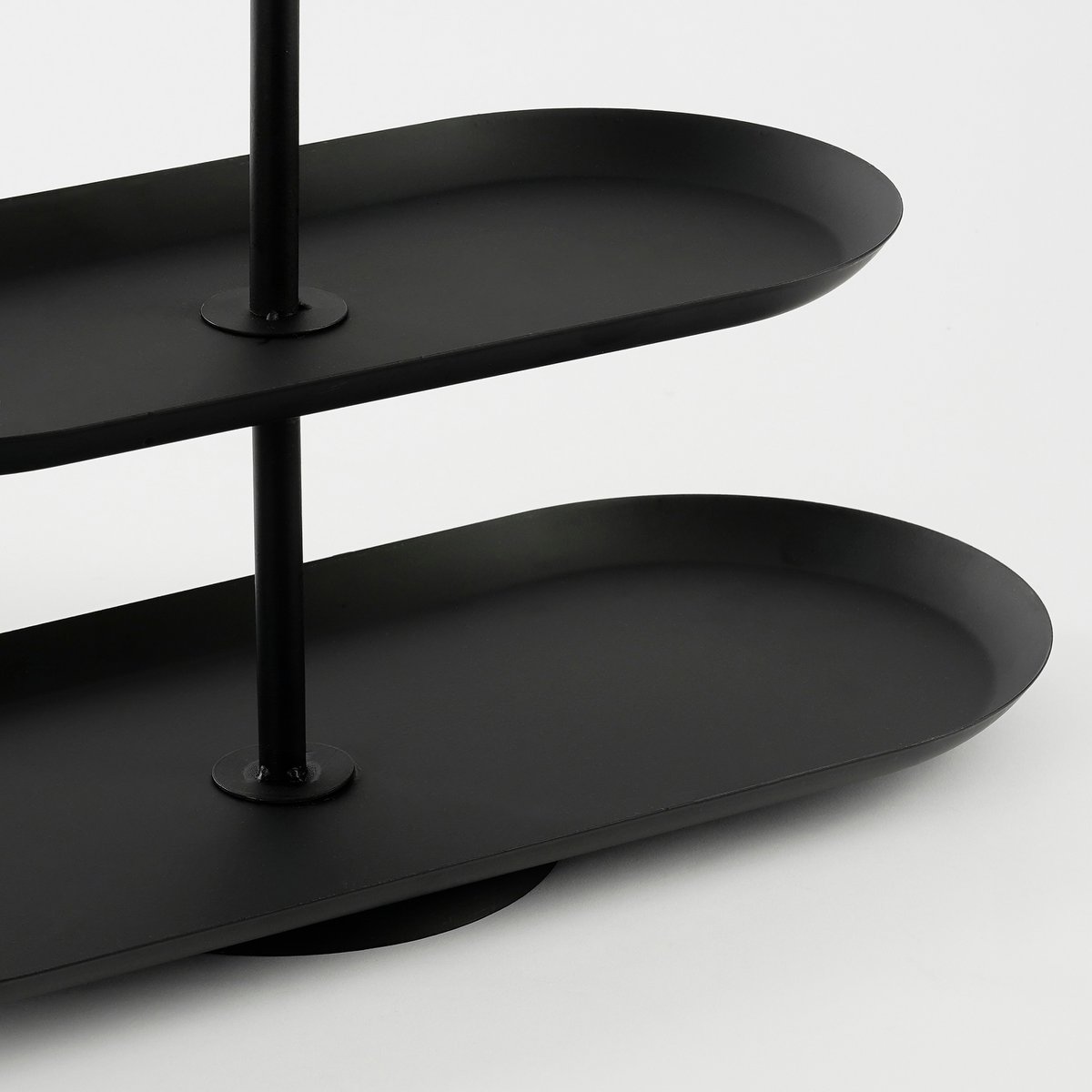 Mica Decorations - Rama Etagere 3 Laags - L48 x B20 x H55 cm - Metaal - Zwart