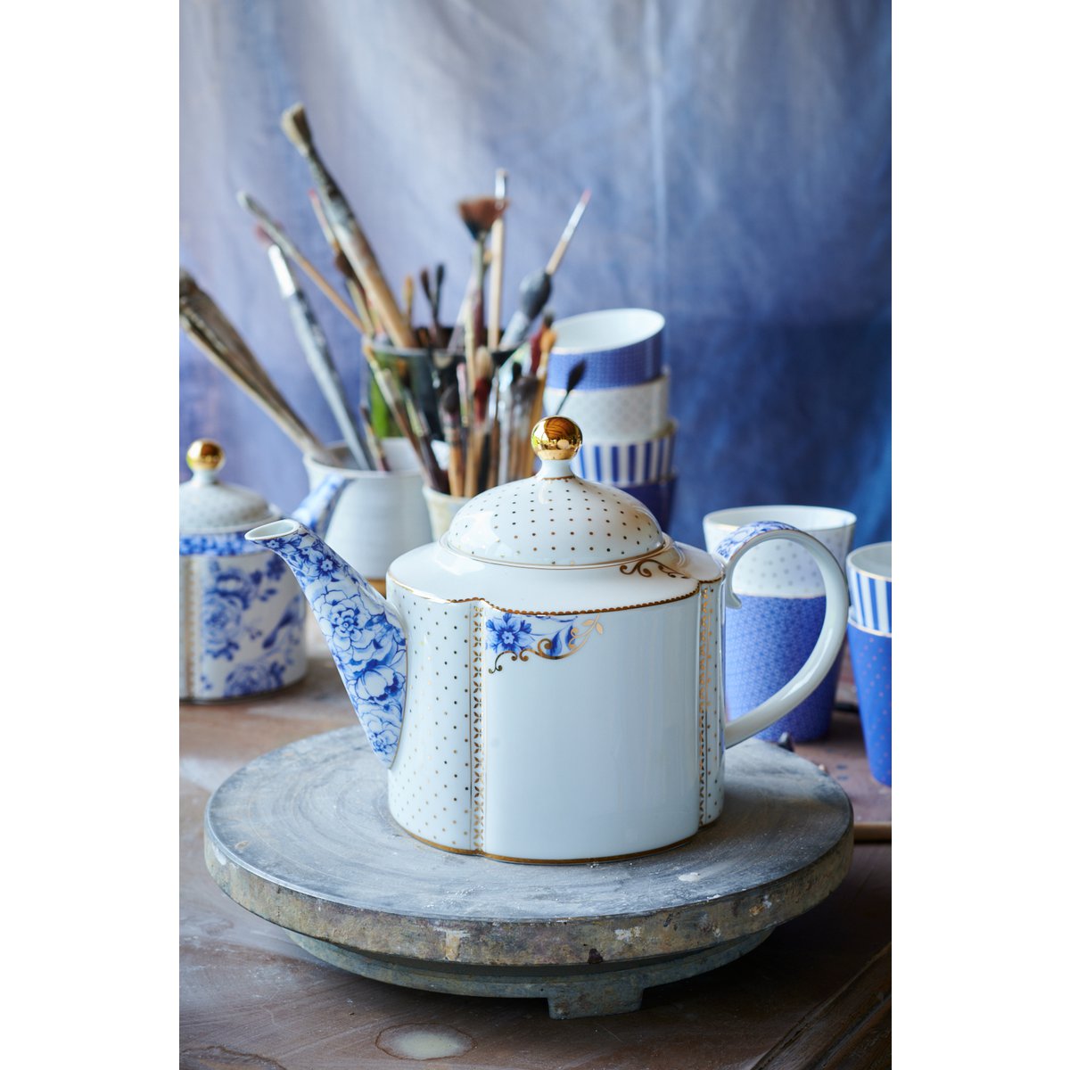 Pip Studio - Theepot Royal White 1,65ltr