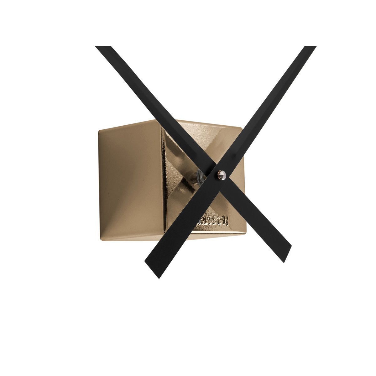 Karlsson - Wanduhr DIY Cubic Metallic