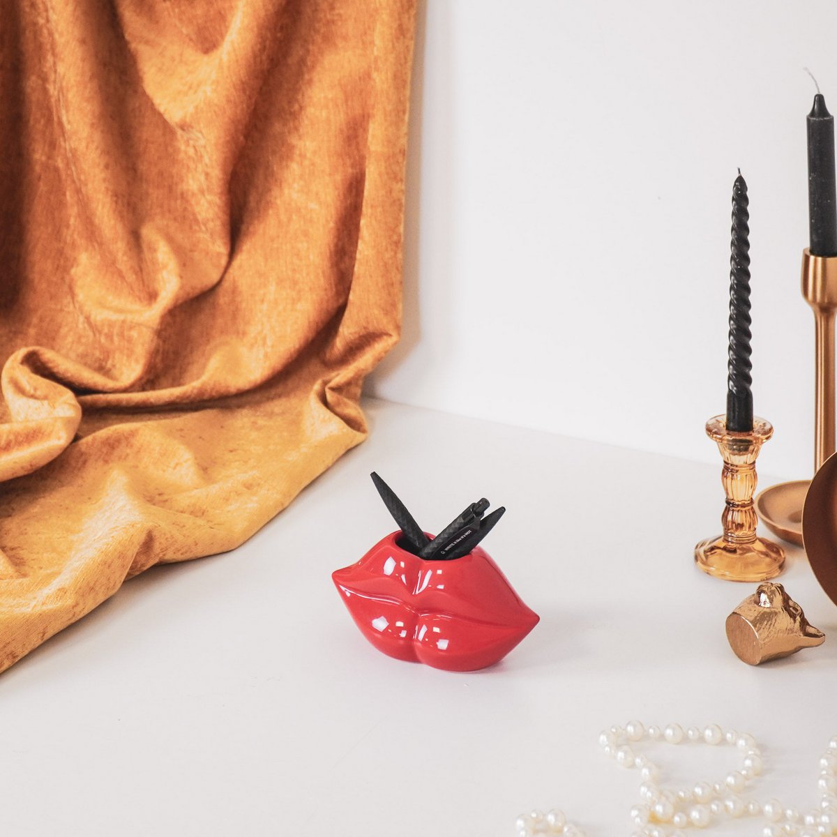 Housevitamin - Pot 'Lip' (Rood)