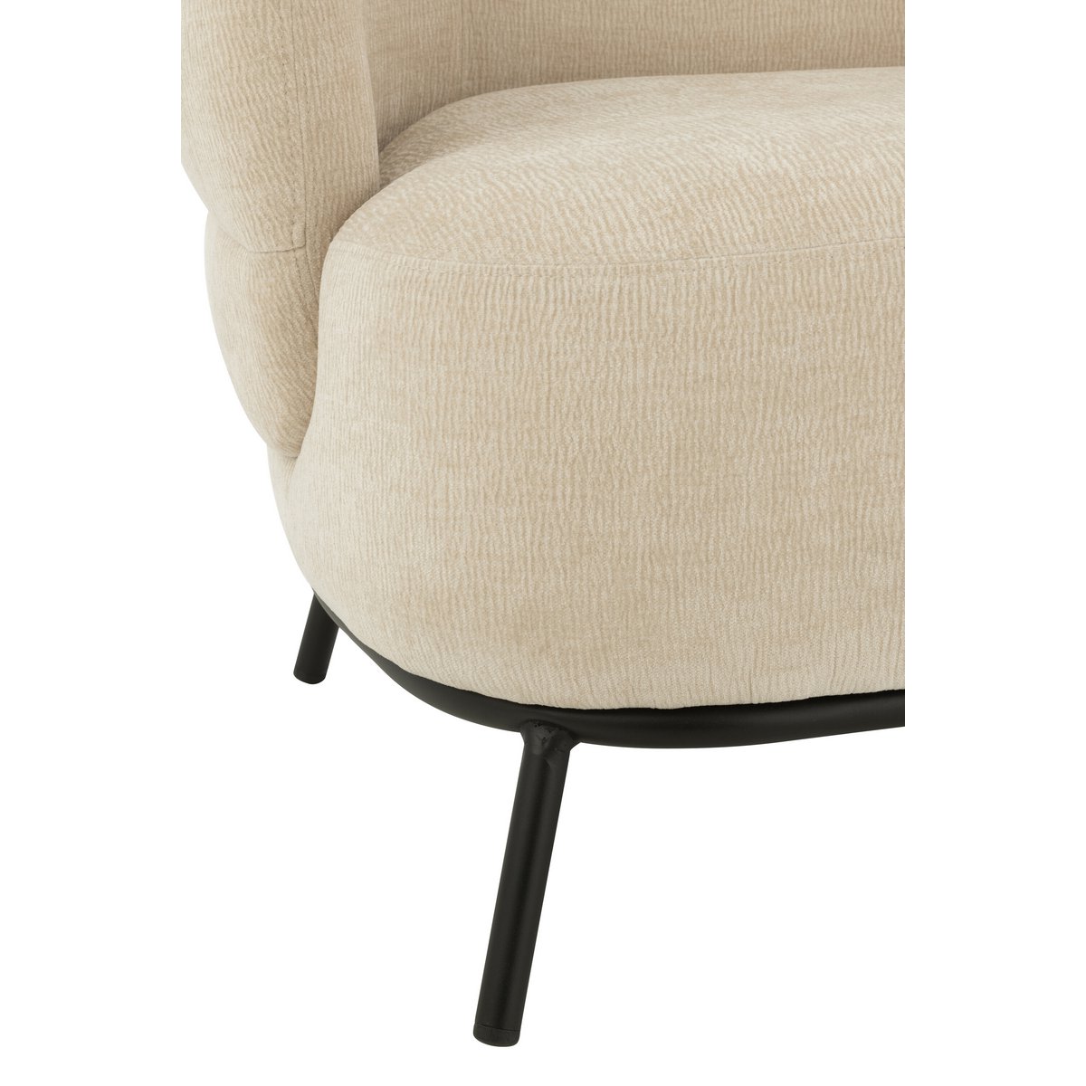 J-Line - Mars Lounge Chair Pappelholz/Schaumstoff Beige