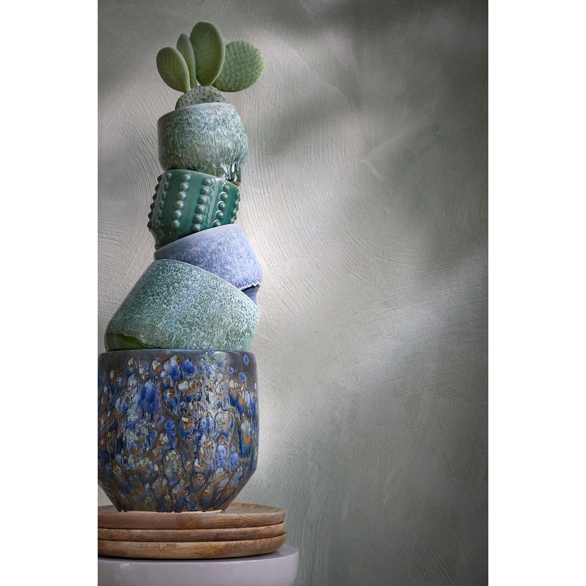 Mica Decorations - Duko Bord - Ø30 cm - 100% FSC Mangohout - Bruin