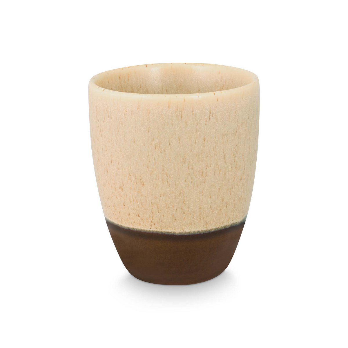 vtwonen - Set/4 Mugs without Ear Brown 250ml