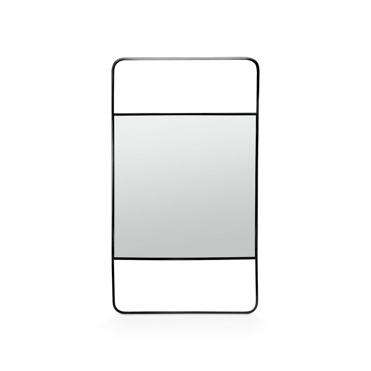 vtwonen - Spiegel in Lijst Groot Zwart 60x105cm