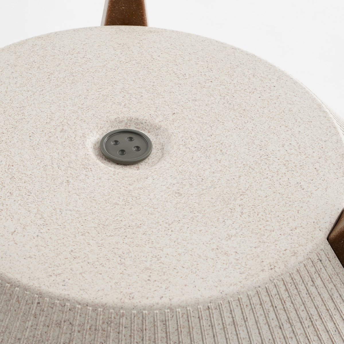 Mica Decorations - Doppio Bloempot op Poten - H22 x Ø47 cm - Polypropyleen - FSC Mix - Off White