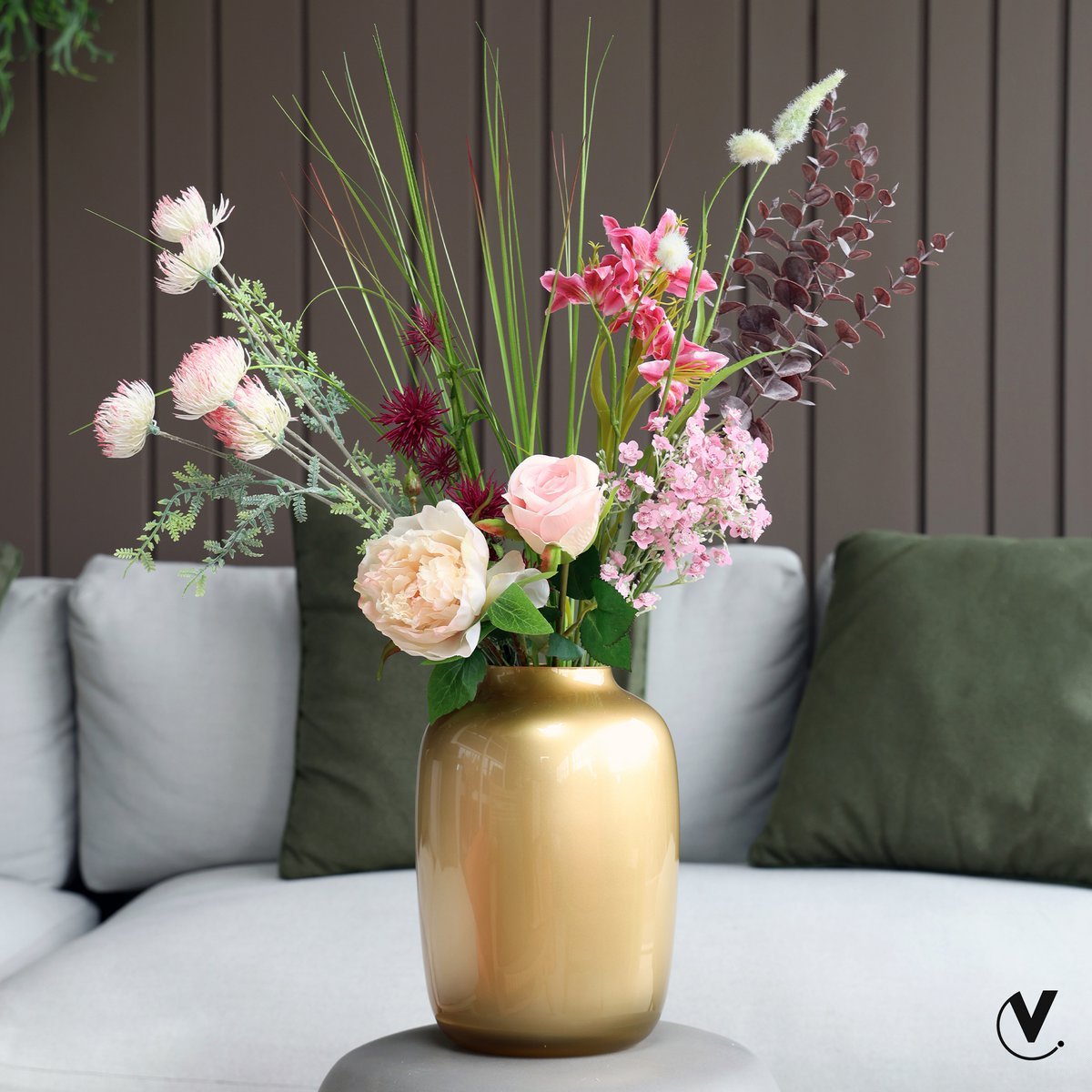 Vase the World - Vaas - Artic gold