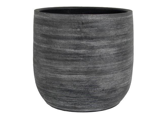 Ceramics Limburg - Bloempot 'Magna' (Jute, Dark Grey)