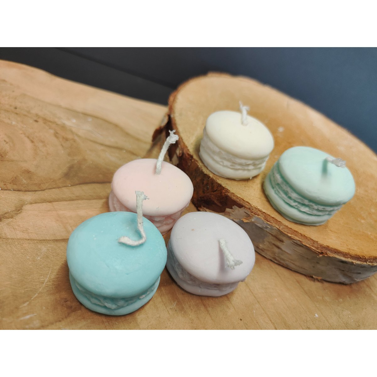 BRICKSTAR - Macarons kaarsen set