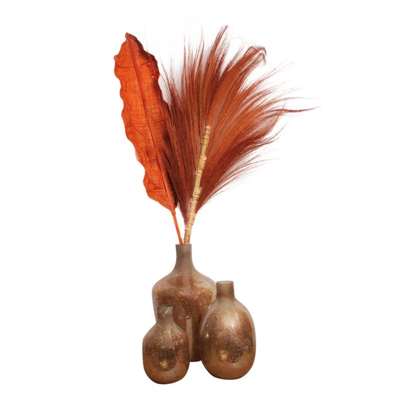 Pole to Pole - Glazen vaas Oasis L (Set van 4)