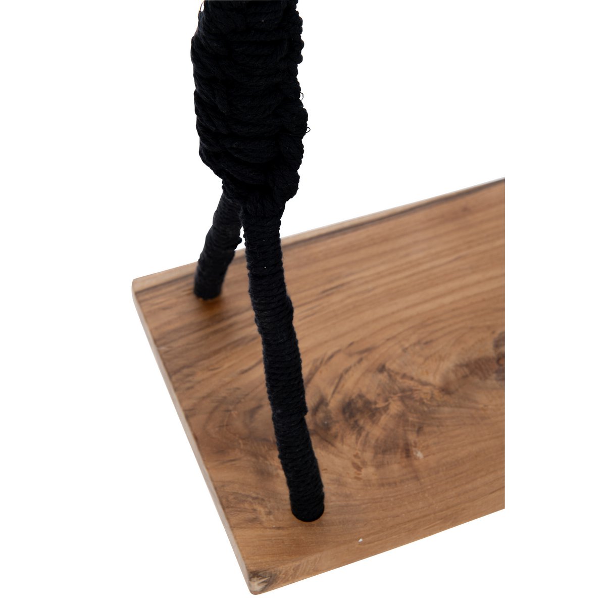 J-Line – Swing Baumwolle/Alabasia Holz Schwarz