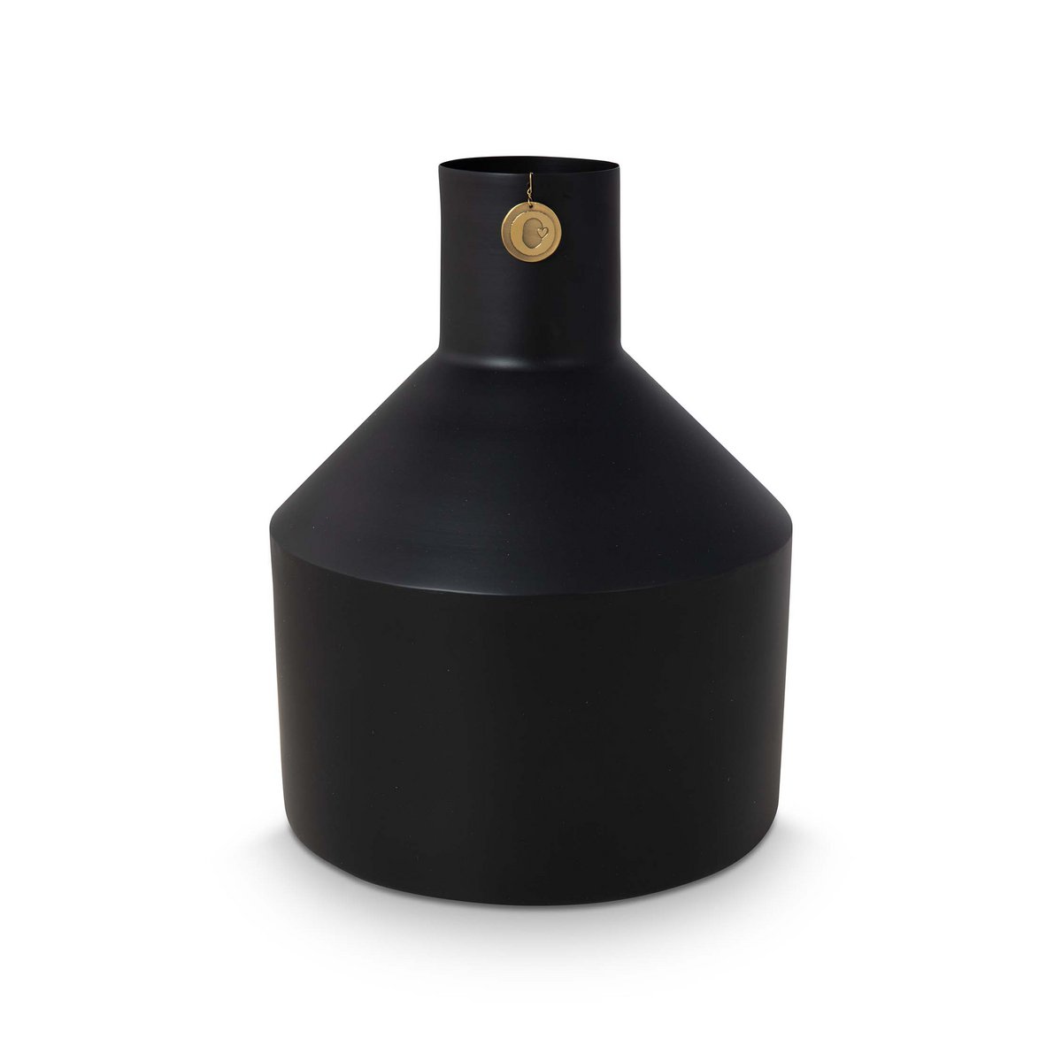 vtwonen - Vase Metal Black 24x30cm