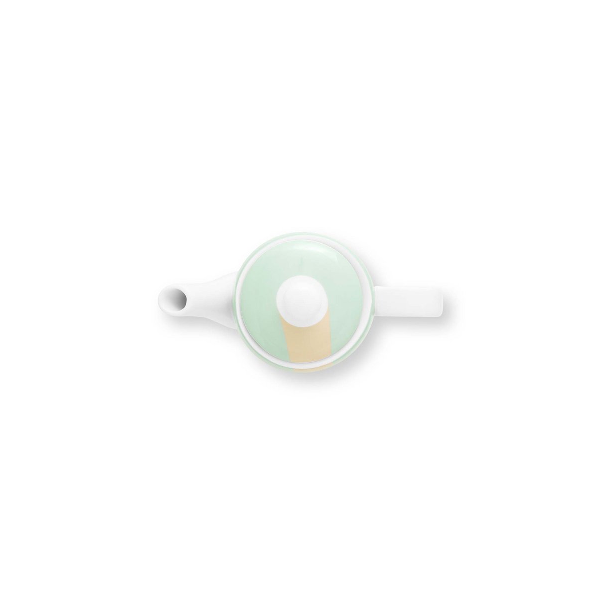 vtwonen - Teekanne 'Tea' (Aqua-Peach, 900ml)