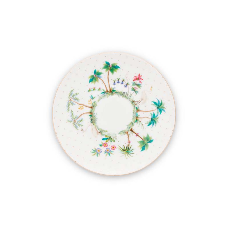 Pip Studio - Set / 2 Kop & Schotels Jolie Dots Goud 280ml