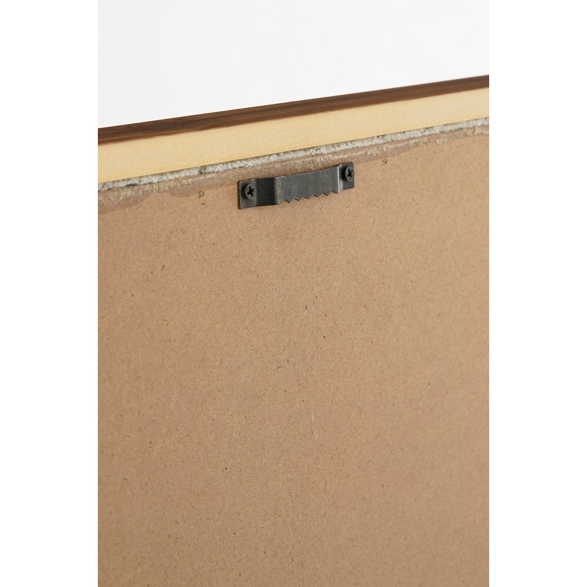 Glimmerdekorationen – Wanddekorationskreis – L50 x B60 x H3 cm – Beige