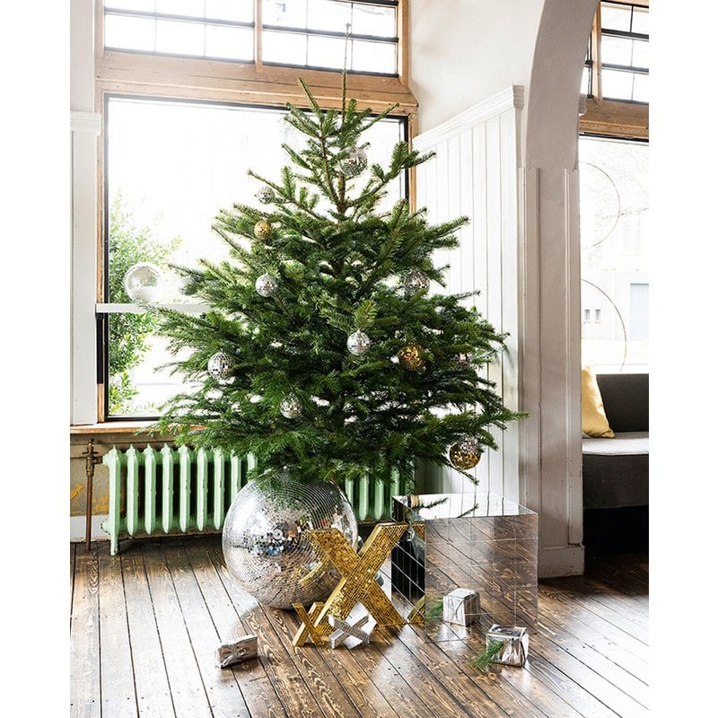 vtwonen - Decoratief beeld 'X' (Mozaïek, Goud)