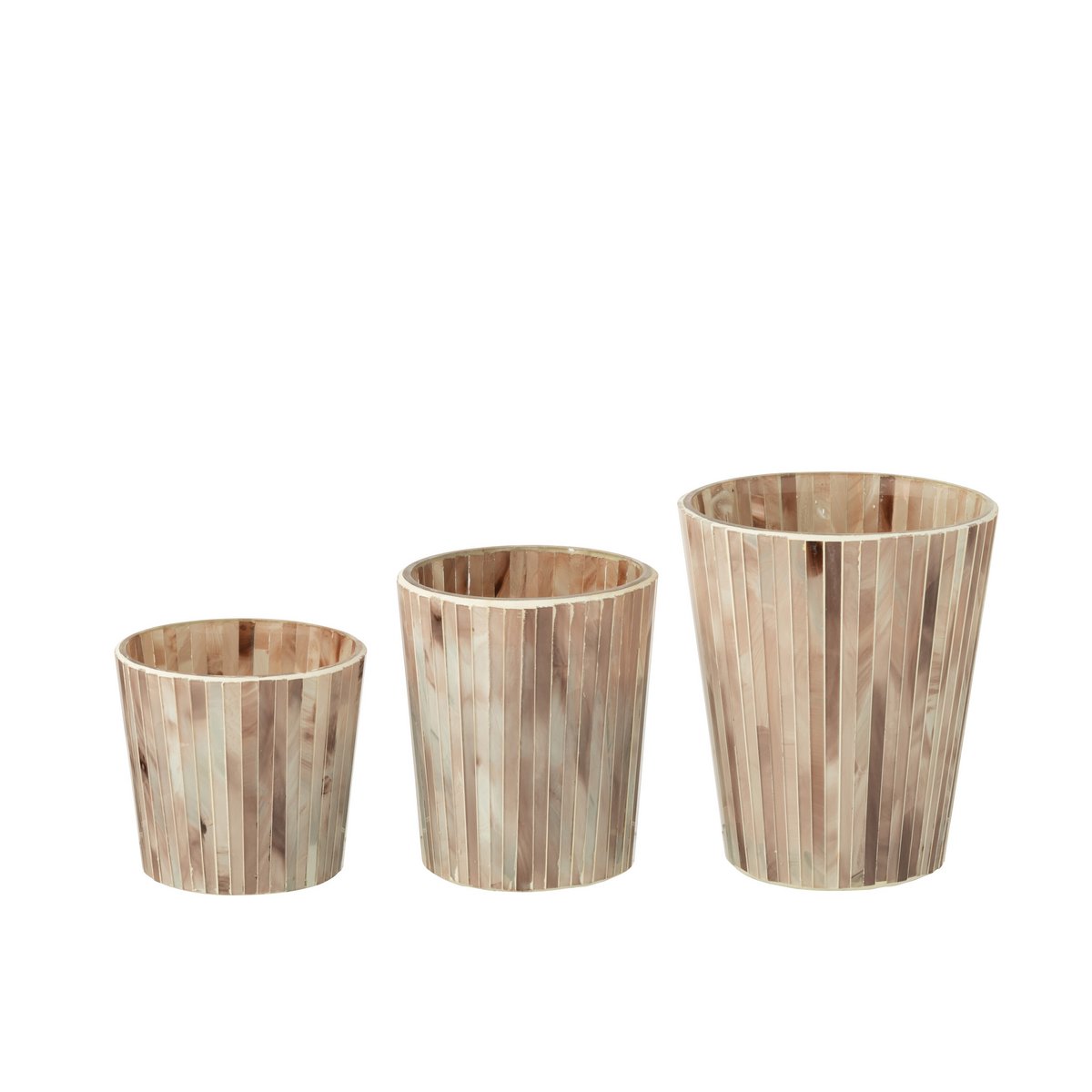 J-Line – Duftkerze Noa Tender Rose – Pink – Groß – 75U