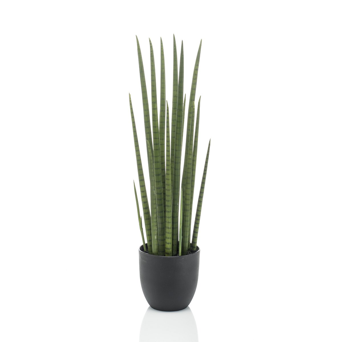 Green BoutiQ - Kunstplant - Sanseveria Cylindrica - Vrouwentong - 70 cm