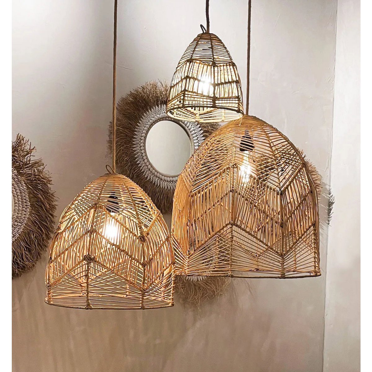 Bazar Bizar - The Bala Hanglamp - Naturel - S