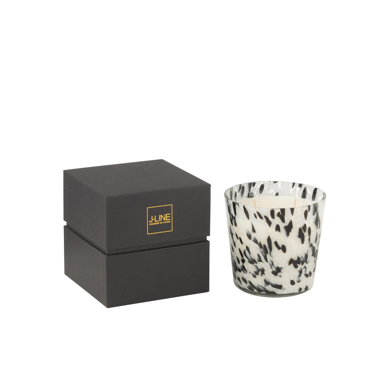J-Line - Geurkaars Noa Zwart/Wit Small-50U