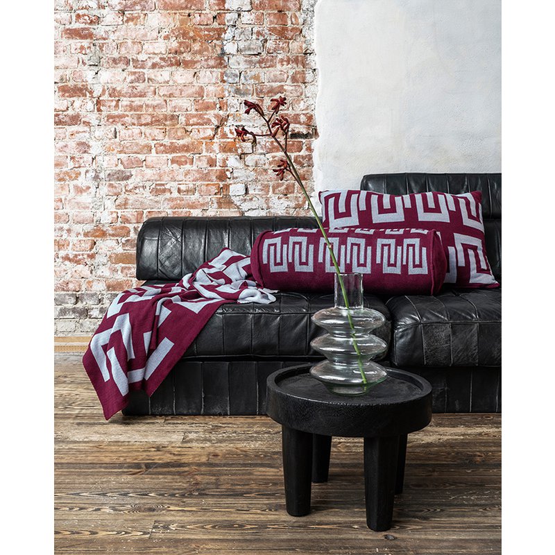 vtwonen - Vase Glass Clear Geometric 20x29cm