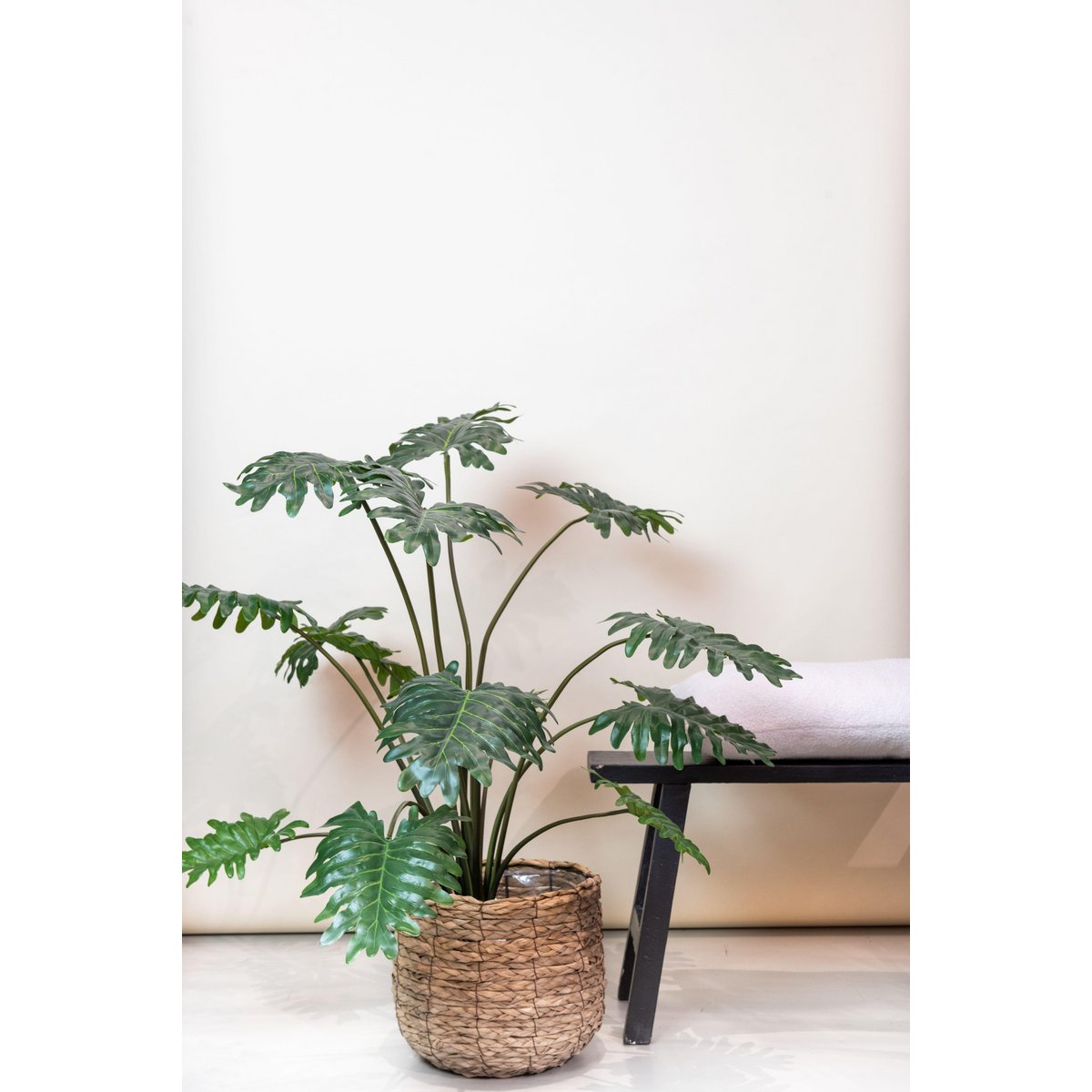 Green BoutiQ - Kunstplant - Philodendron - 105 cm