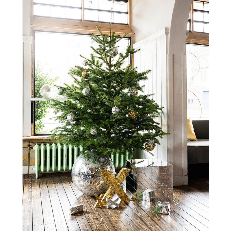 vtwonen - Decoratief figuur 'X' (Set van 3, Mosaic Gold)