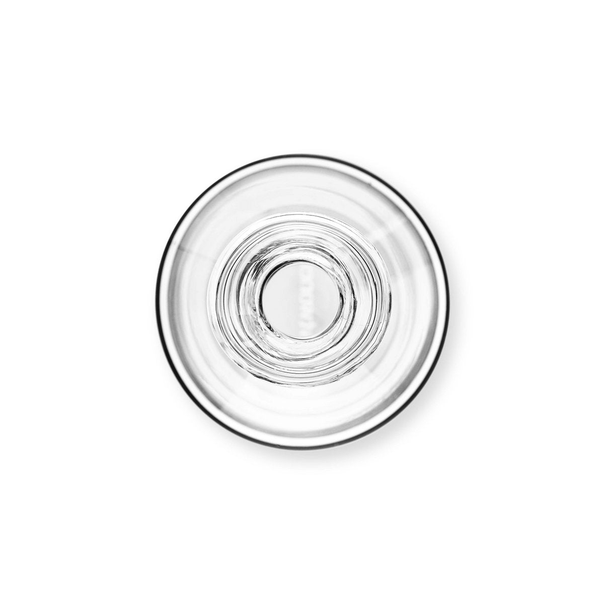 vtwonen - Vase Glass Clear Bottle Shape 11x23cm