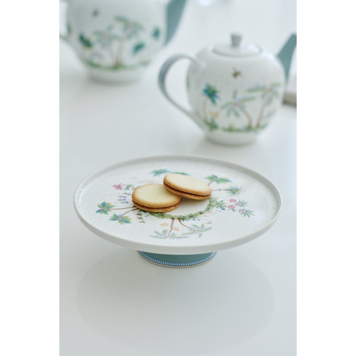 Pip Studio - Mini Taartplateau Jolie Dots Goud 21cm