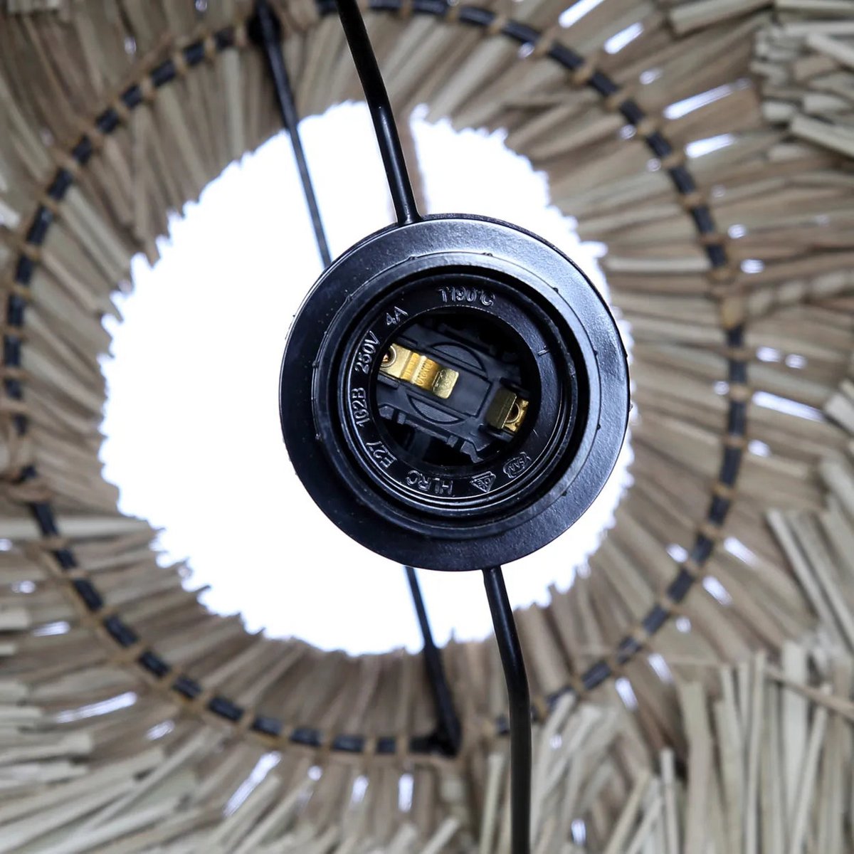 Bazar Bizar - Hängelampe 'Wicked' (Natur)