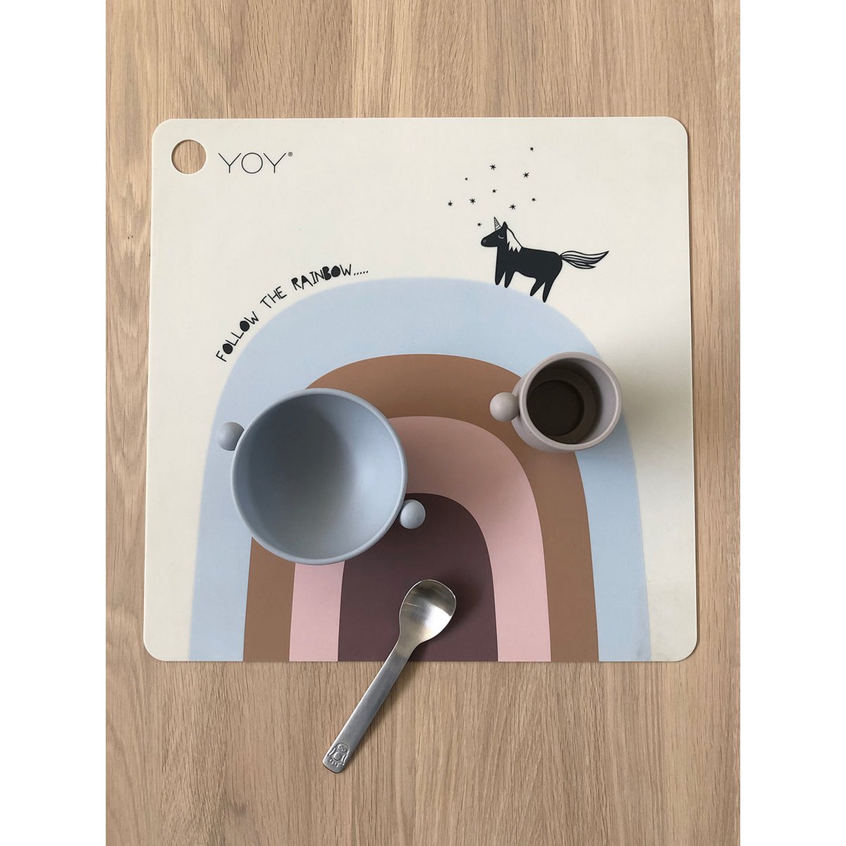 OYOY - Placemat Volg de regenboog