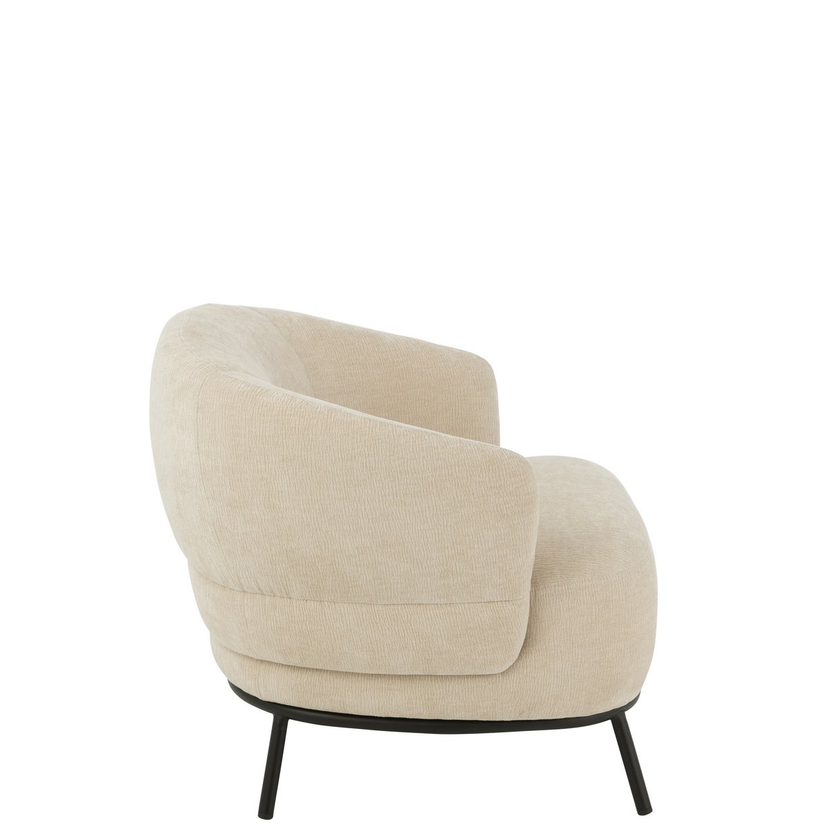 J-Line - Mars Lounge Chair Pappelholz/Schaumstoff Beige
