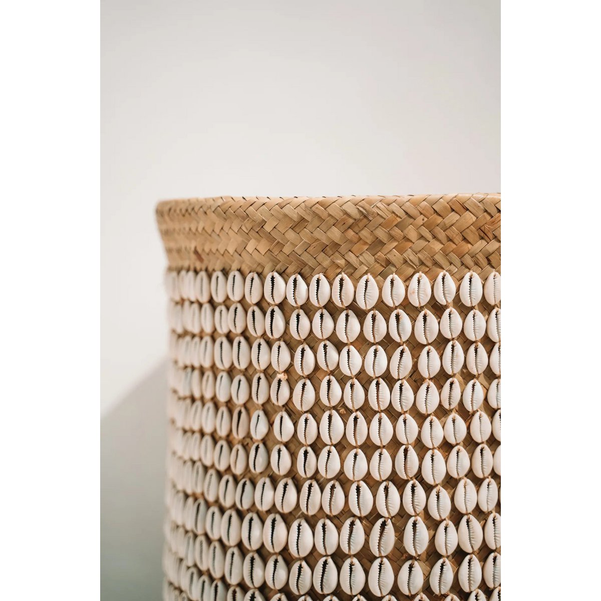 Bazar Bizar - Mand 'Pandan #1' (Naturel Wit)