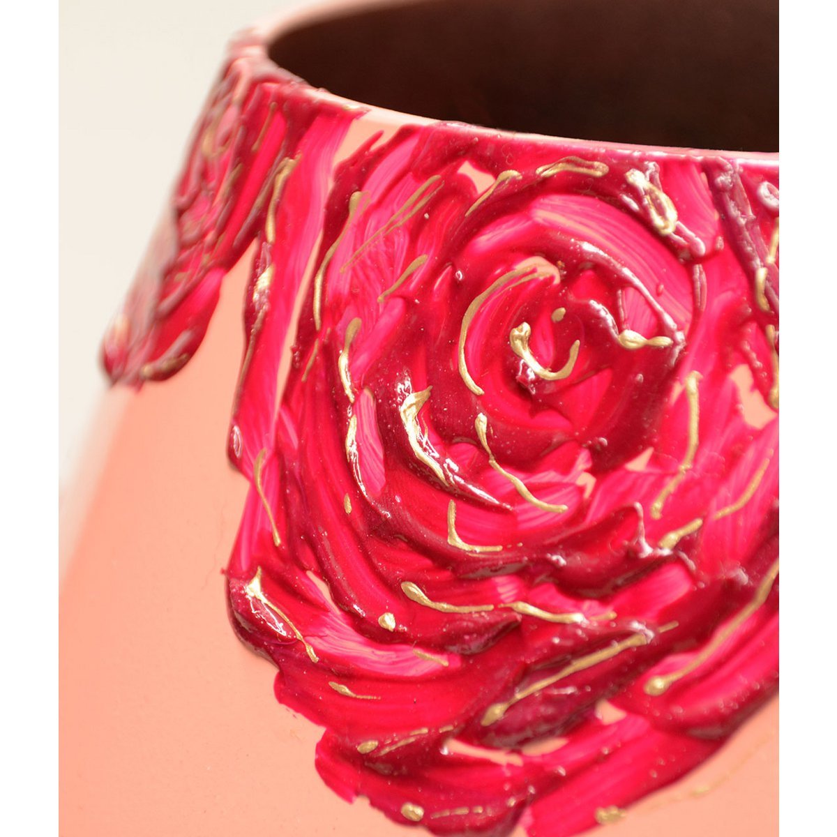 Vase the World - Tasman M roses Ø26 x H28 cm