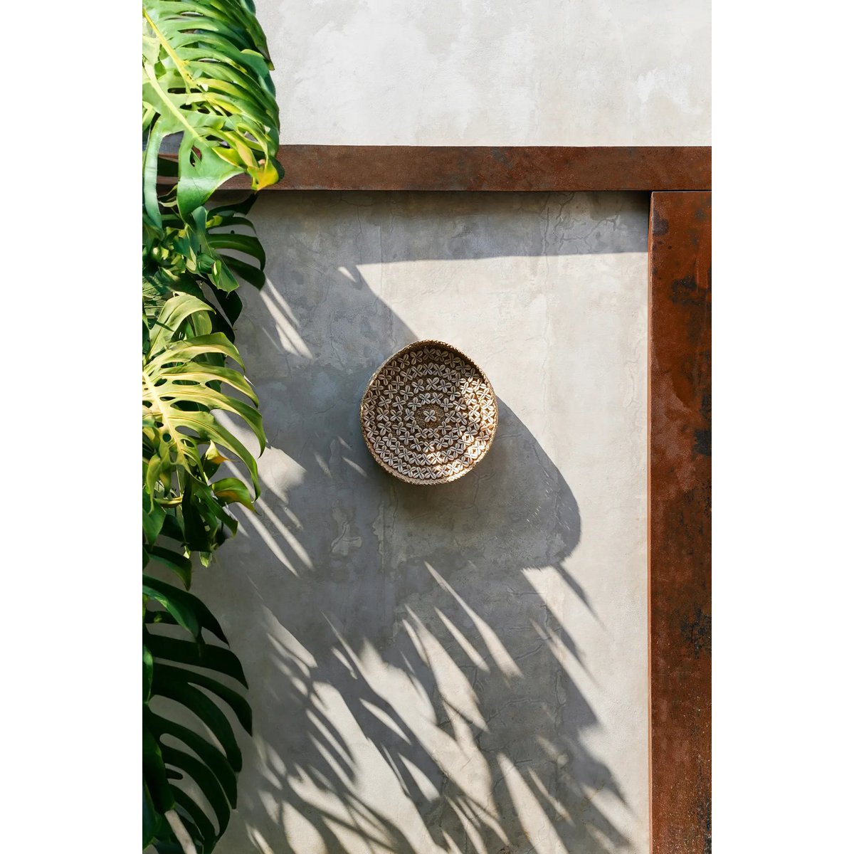 Bazar Bizar - Plaat 'Costa Shell' (Naturel Wit, M)