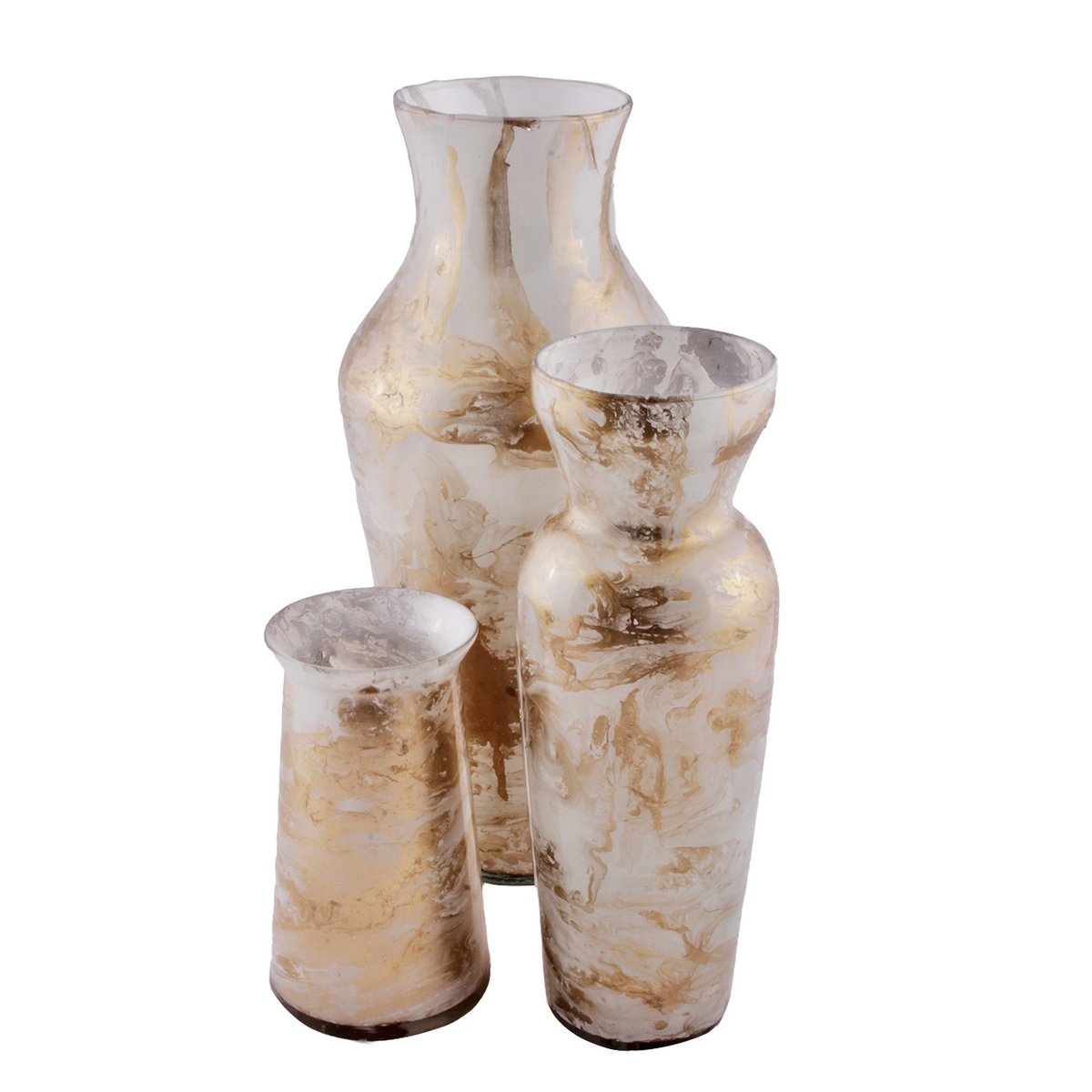 Pole to Pole - GLAZEN VAAS SUN S (Set van 12)