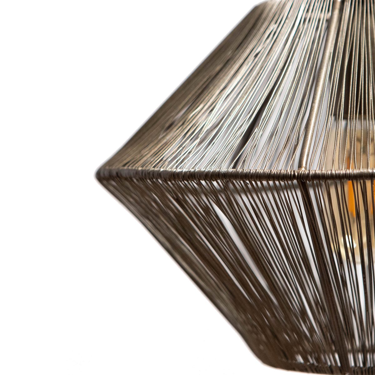 1304 Design - Hanglamp CHARLY antiek brons Ø30x20cm