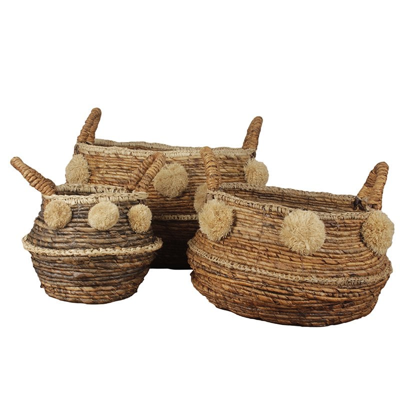 Pole to Pole - Pompom Basket XS