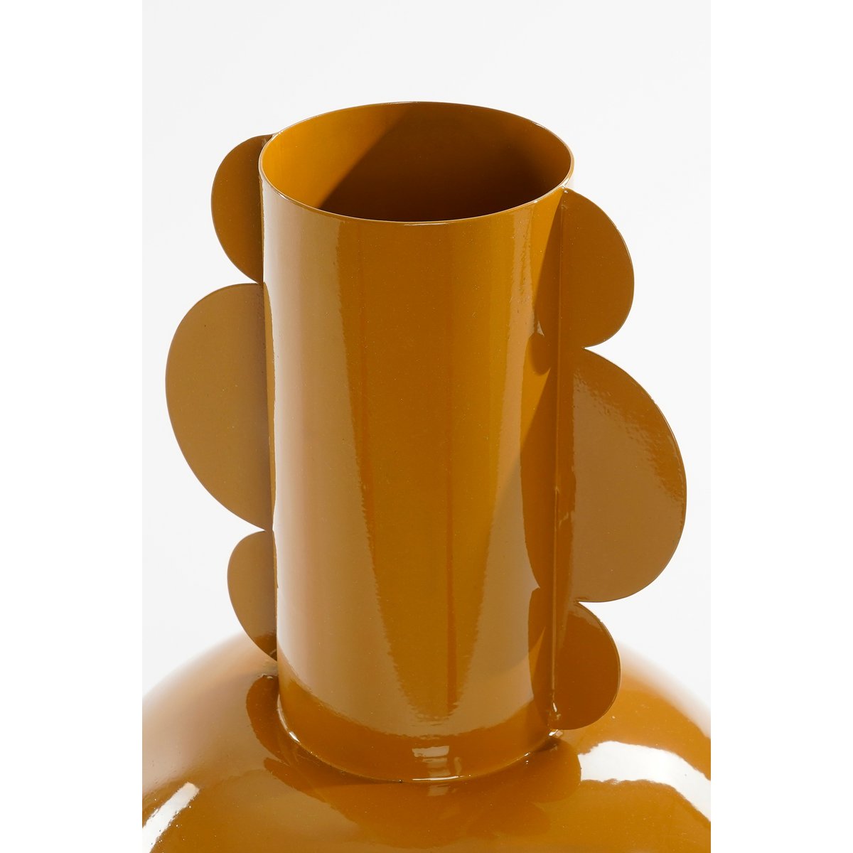 Mica Decorations - Boyd Vaas - H36 x Ø25 cm - Metaal - Bruin