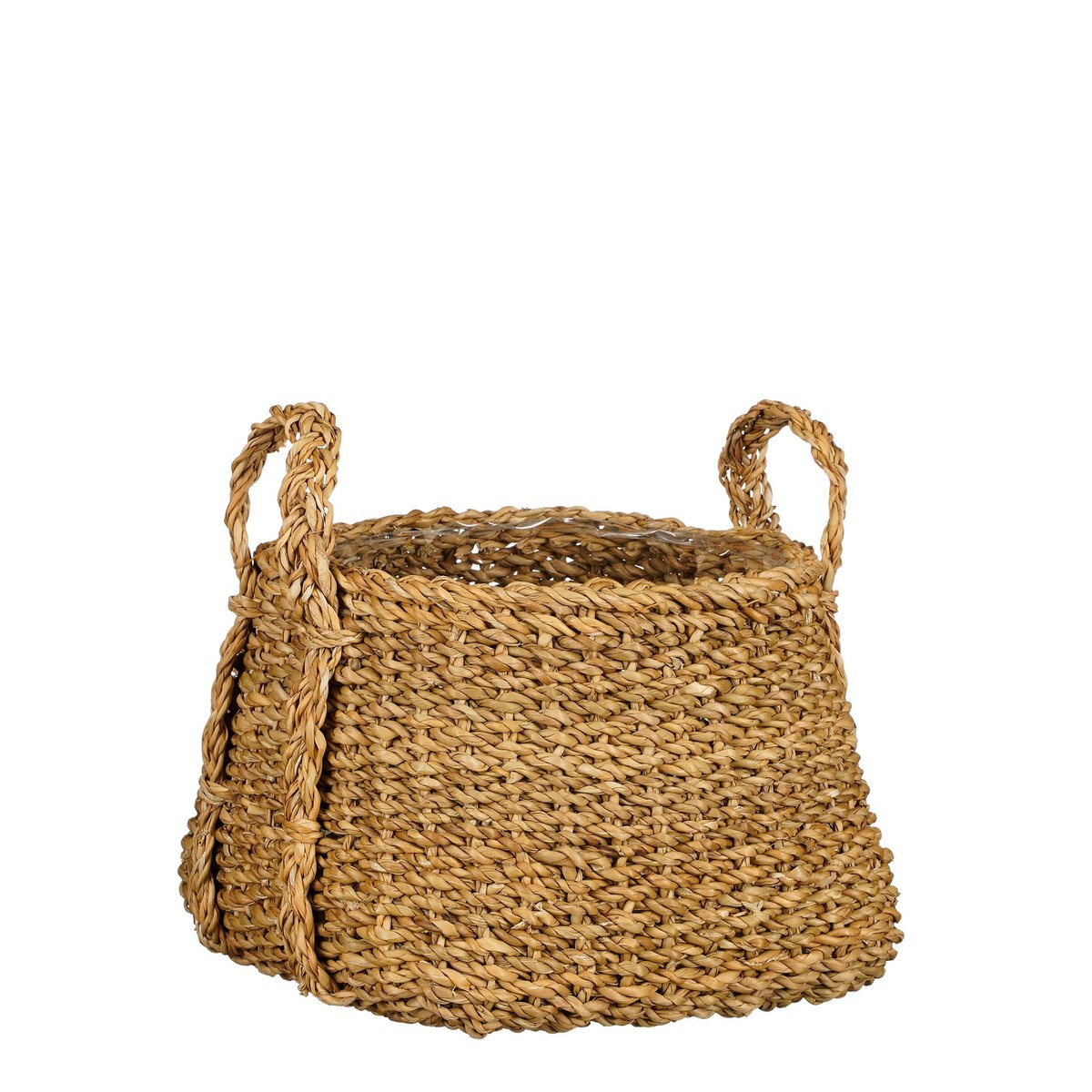 Mica Decorations - Plantenmand - Set van 3 - H25 x Ø35 cm - Bruin