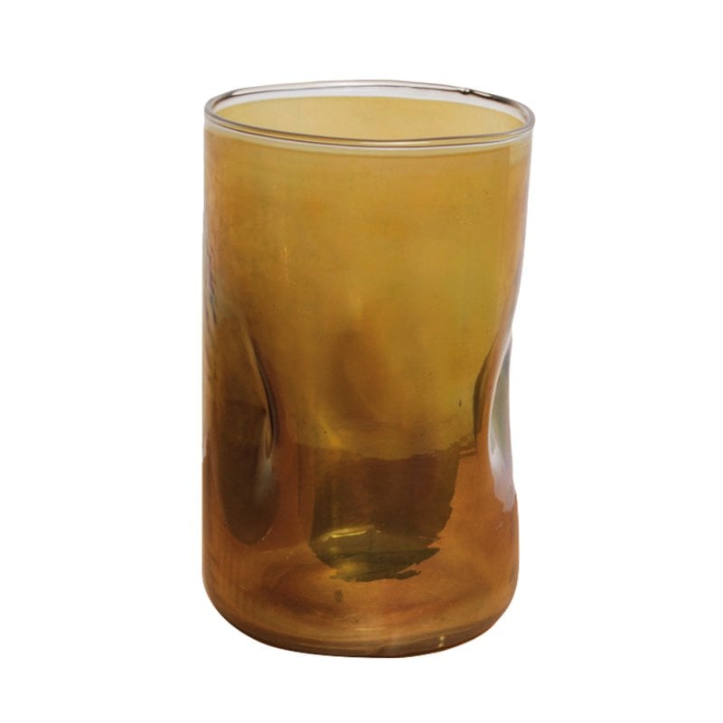 Pole to Pole - GLAZEN VAAS ROOK L (Set van 6)