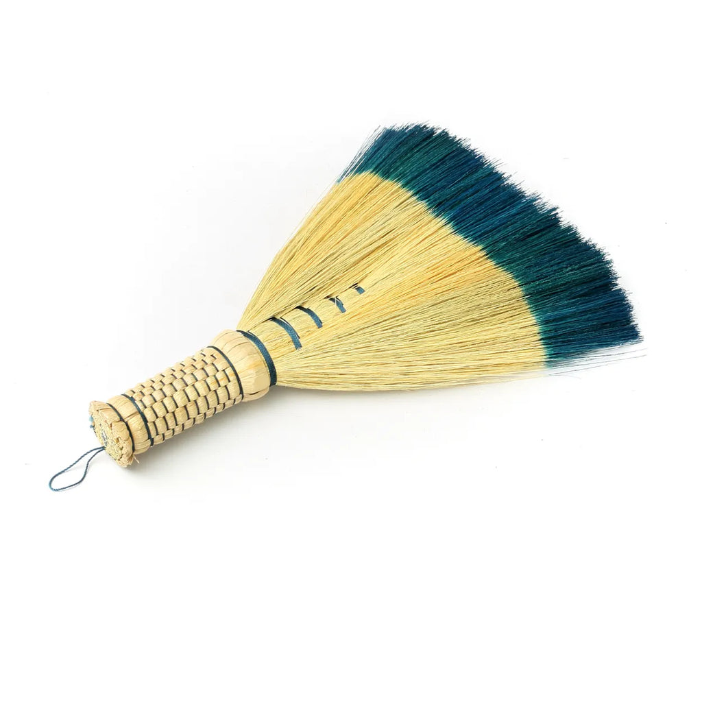 Bazar Bizar - Handveger 'Sweeping' (Naturel Turquoise)