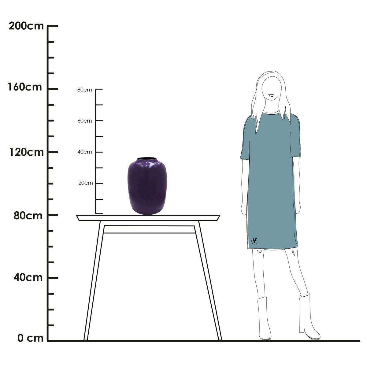 Vase the World - Vaas - Artic purple