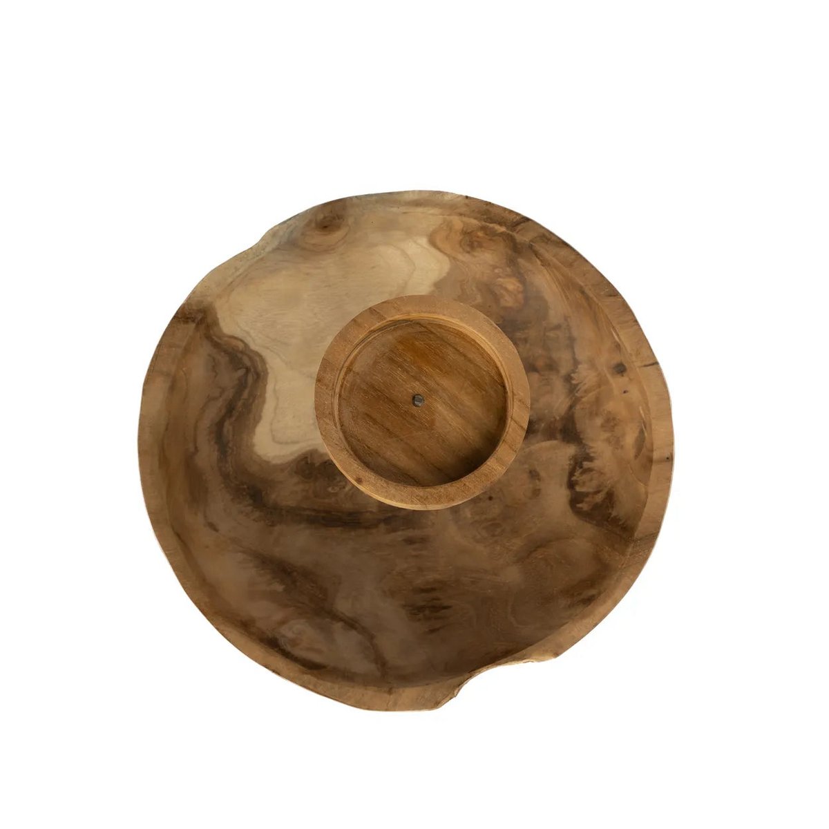 Bazar Bizar - Kerzenteller 'Plate' (Natur)