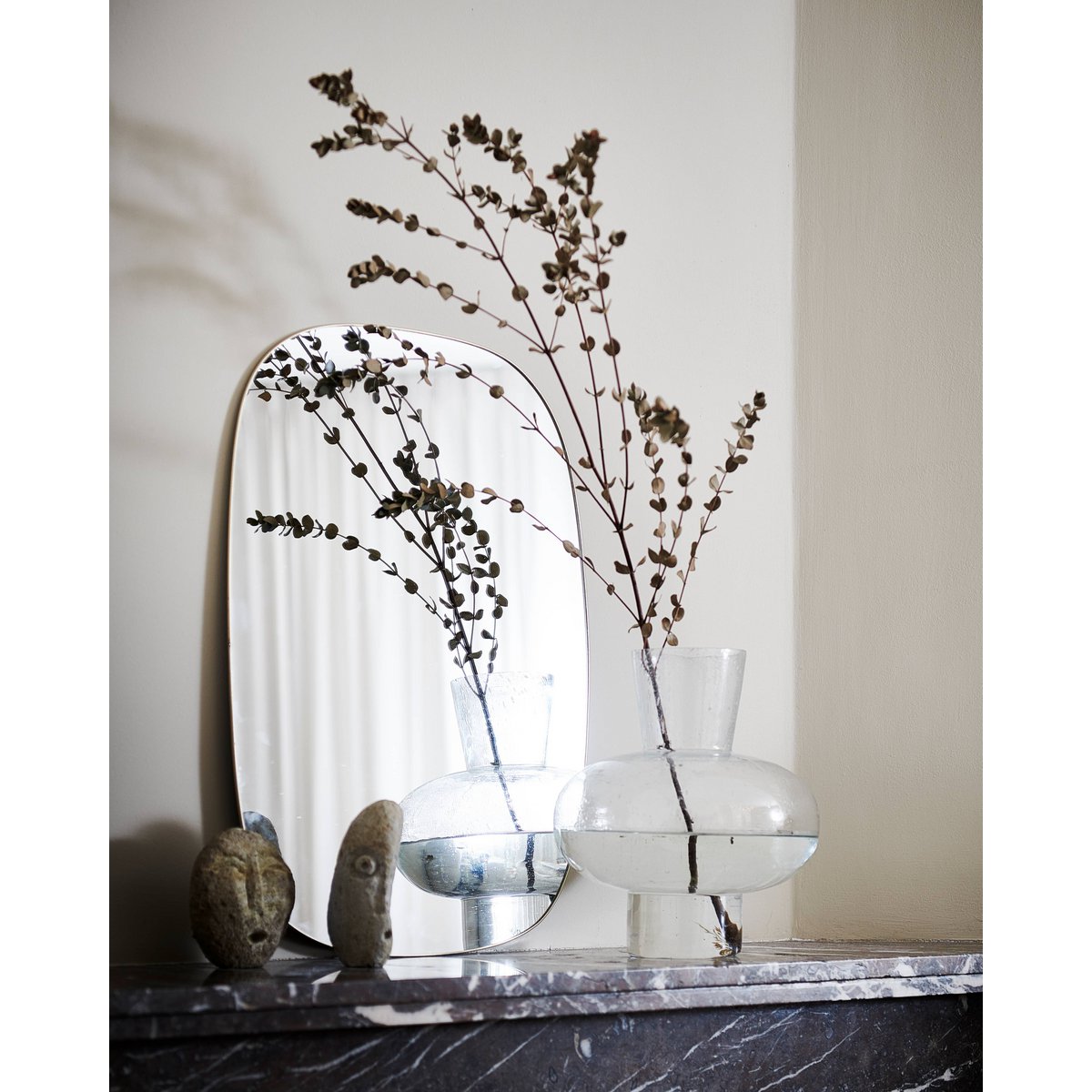 vtwonen - Vase Glass Clear 23x27cm