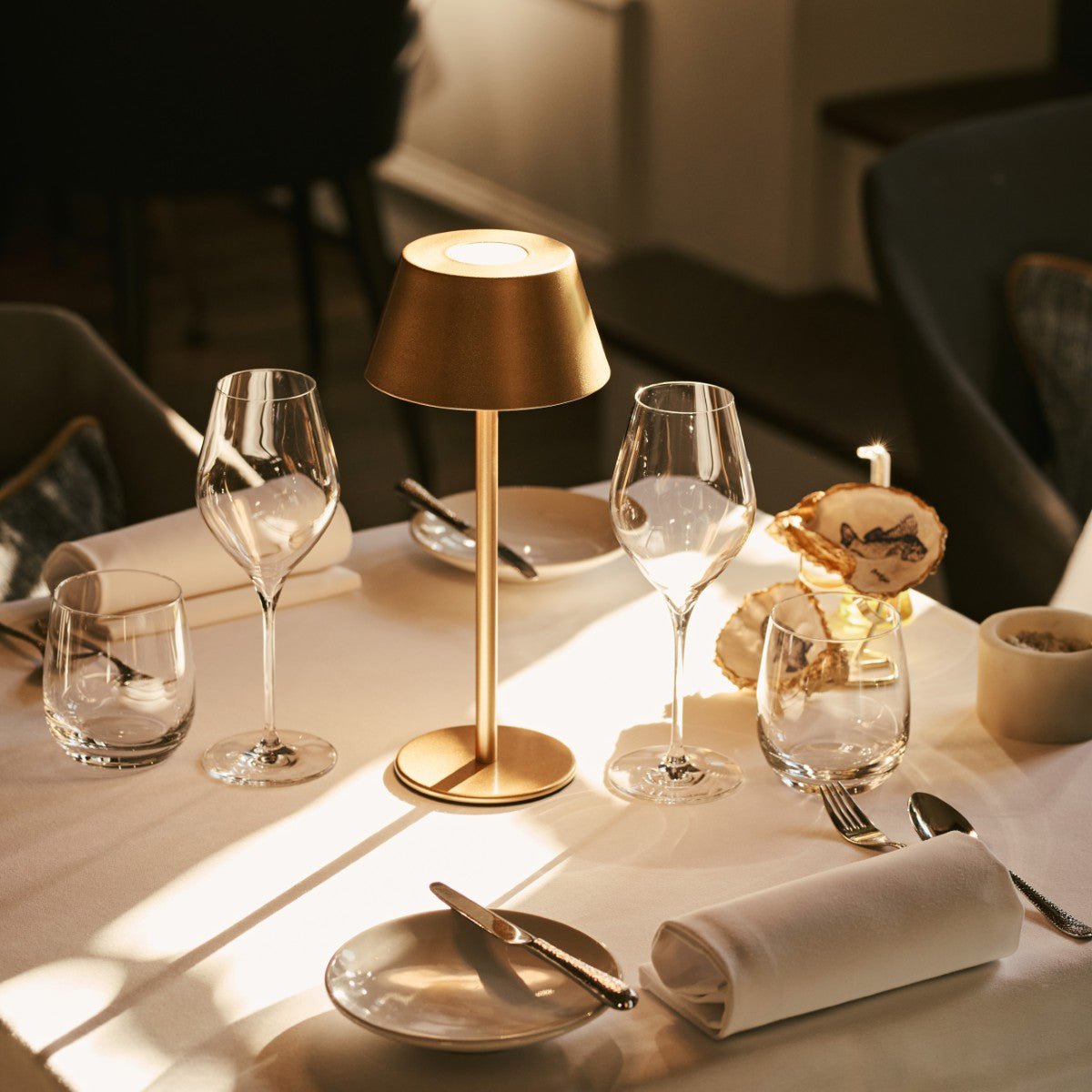 Tavellio-Amsterdam - Milou Gold - Draadloze tafellamp