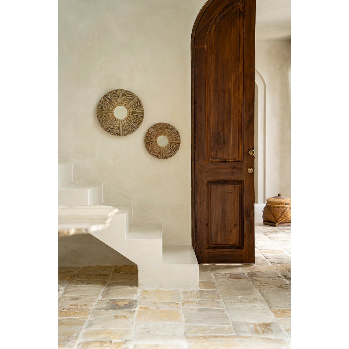 Bazar Bizar - Spiegel 'Alang Alang' (Naturel, L)